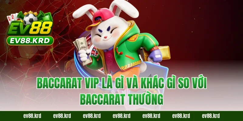 Baccarat VIP – Không Gian Đẳng Cấp Cho Cao Thủ Sành Chơi 1 Baccarat VIP là gì và khác gì so với Baccarat thường